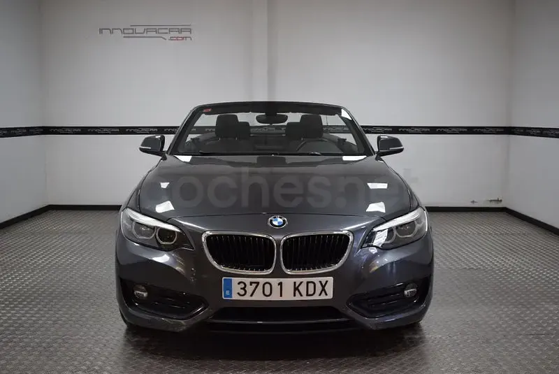Usado BMW 220 184 CV (135 kW) 2017 Gris / plata Descapotable