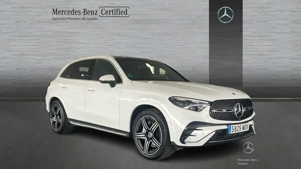 Usado Mercedes GLC220 AMG line 197 CV (144 kW) 2023 Blanco