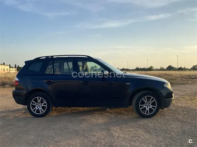 Usado BMW X3 150 CV (110 kW) 2007 Azul SUV