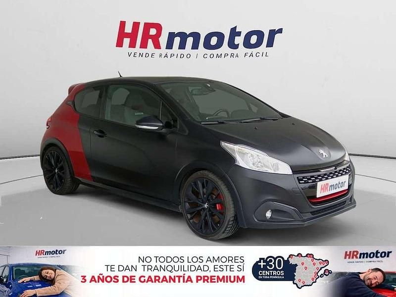 Usado Peugeot 208 GTi 211 CV (155 kW) 2017 Negro Utilitario