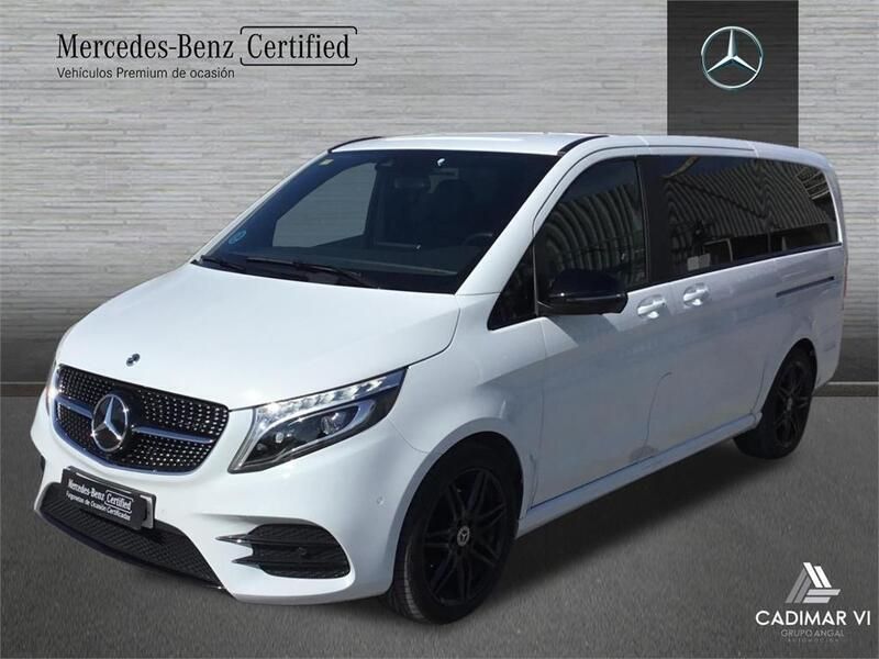Blanco Usado 2022 Mercedes V300 Avantgarde Monovolumen | 68.900 € (Un poco caro) - Imagen 1/4
