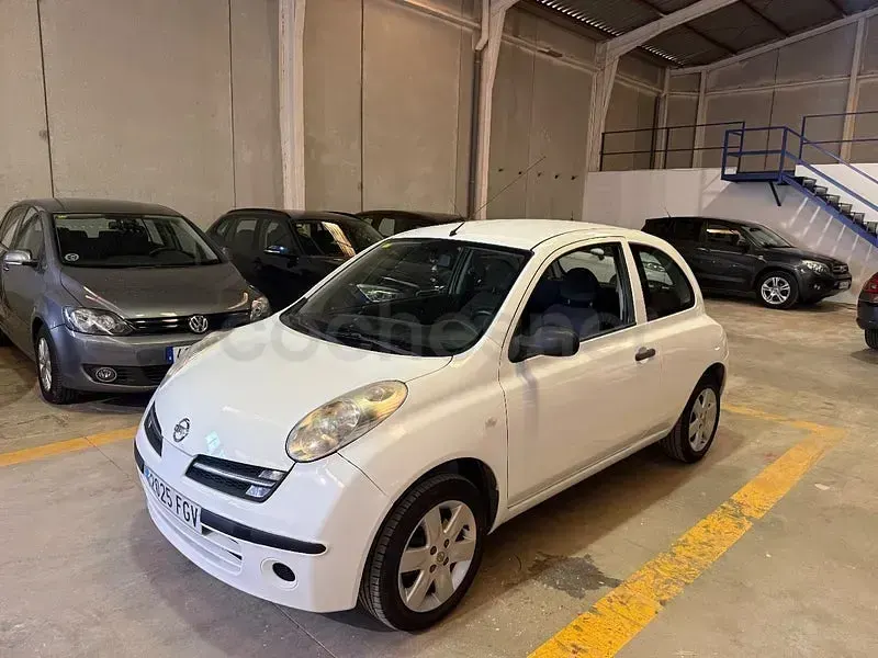 Usado Nissan Micra Tekna 86 CV (63 kW) 2007 Blanco Berlina