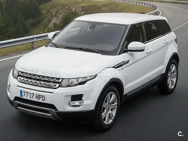 Blanco Usado 2013 Land Rover Range Rover evoque Pure SUV | 11.900 € (Super precio) - Imagen 1/4