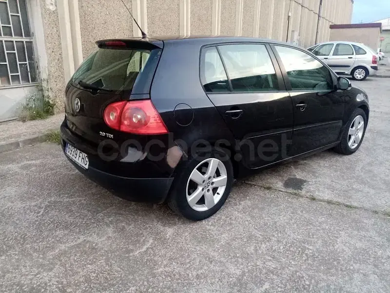 Usado VW Golf VI Highline 140 CV (102 kW) 2008 Negro Utilitario