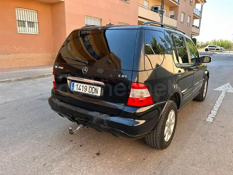 Usado Mercedes ML400 250 CV (183 kW) 2005 Negro SUV