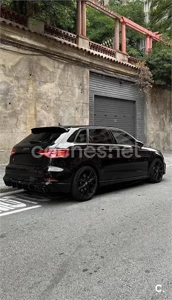 Usado Audi A3 Black Edition 310 CV (228 kW) 2018 Negro Berlina
