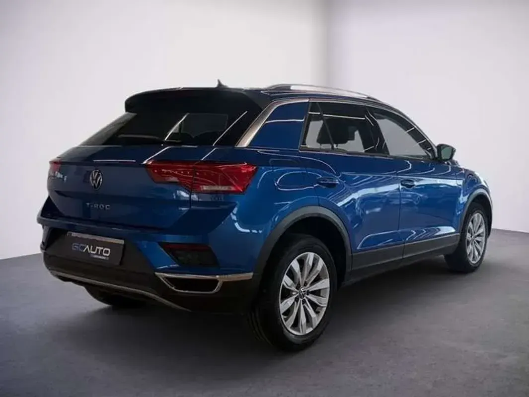 Usado VW T-Roc Advance 150 CV (110 kW) 2021 Azul SUV