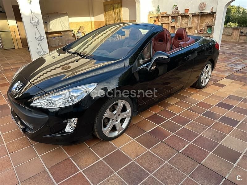 Negro Usado 2011 Peugeot 308 CC Allure Descapotable | 12.000 € (Precio justo) - Imagen 1/4