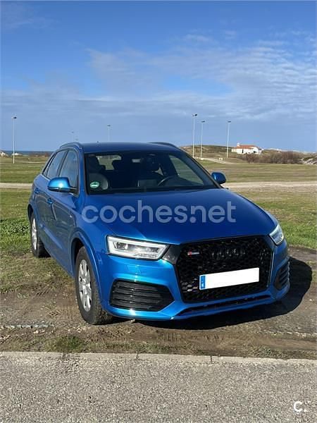 Usado Audi Q3 S-Line 150 CV (110 kW) 2016 Azul SUV