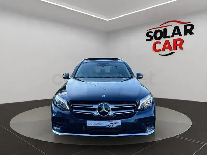 Usado Mercedes GLC250 211 CV (155 kW) 2017 Azul SUV