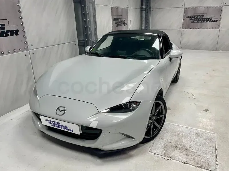 Usado Mazda MX5 Style 160 CV (117 kW) 2016 Blanco Descapotable