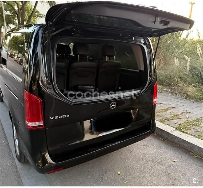 Negro Usado 2020 Mercedes V220 Exclusive Monovolumen | 36.500 € (Super precio) - Imagen 1/4