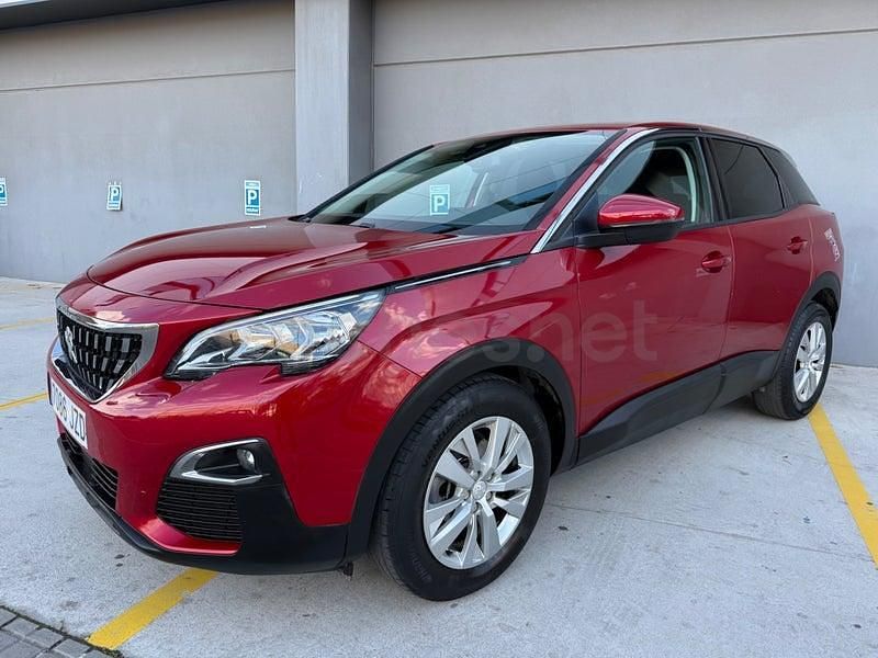 Rojo Usado 2017 Peugeot 3008 Active SUV | 9900 € (Buen precio) - Imagen 1/4
