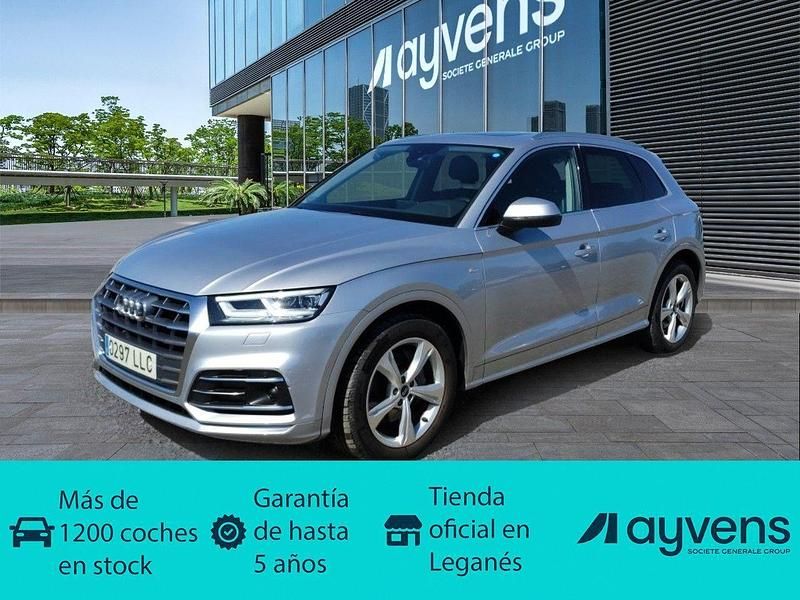 Usado Audi Q5 S-Line 163 CV (119 kW) 2020 Gris plata SUV