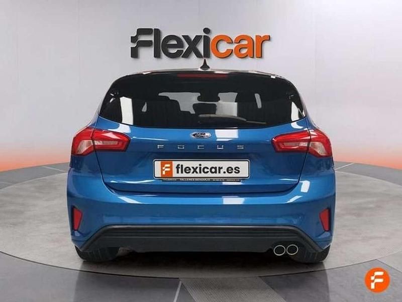 Brugt Ford Focus ST-Line 125 HK (91 kW) 2019 Blå Hatchback