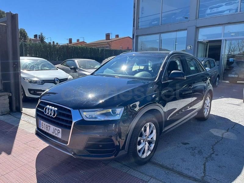 Usado Audi Q3 Design 150 CV (110 kW) 2015 Negro SUV
