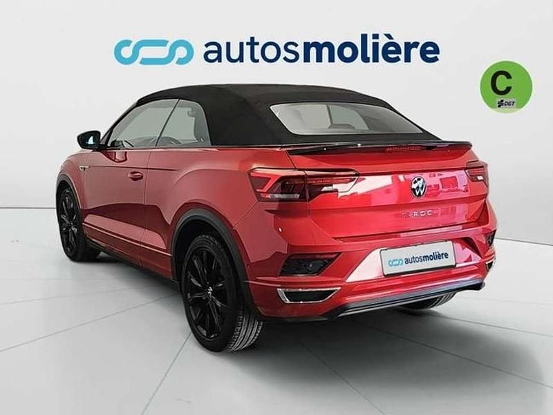 Usado VW T-Roc Cabriolet R-line 150 CV (110 kW) 2021 Rojo Descapotable