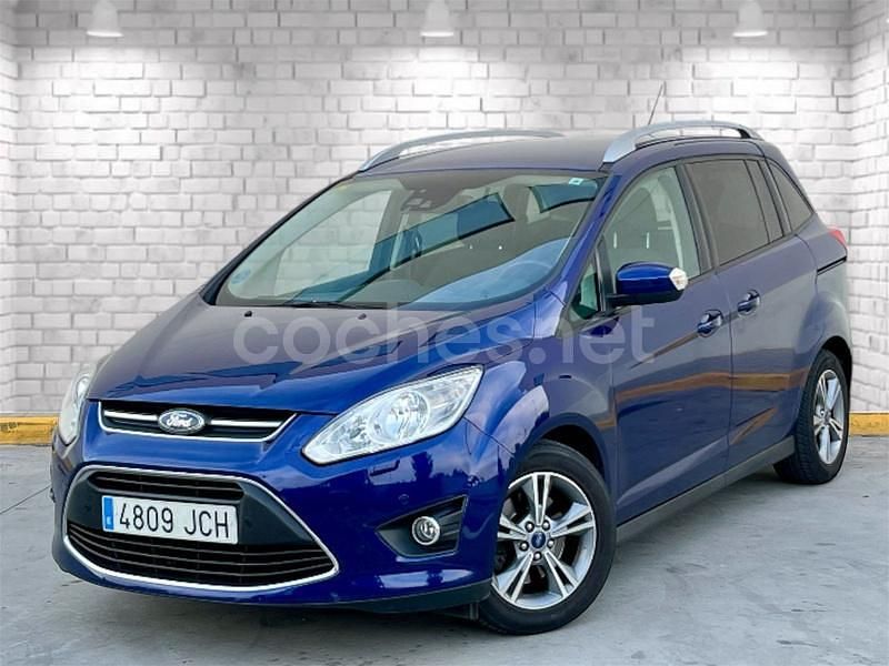 Azul Usado 2015 Ford Grand C-Max Trend Monovolumen | 7990 € (Super precio) - Imagen 1/4