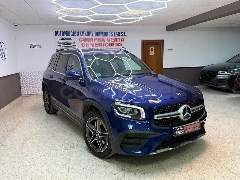 Usado Mercedes GLB200 150 CV (110 kW) 2021 Azul SUV