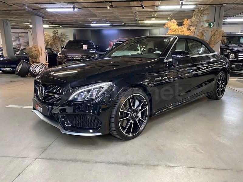 Usado Mercedes C43 AMG 367 CV (269 kW) 2016 Negro Descapotable