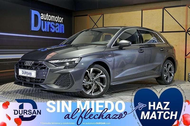 Gris Usado 2025 Audi A3 Sportback e-tron S-Line Utilitario | 34.690 € (Precio justo) - Imagen 1/4