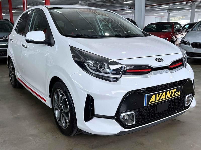 Usado Kia Picanto GT-Line 84 CV (61 kW) 2021 Blanco Utilitario