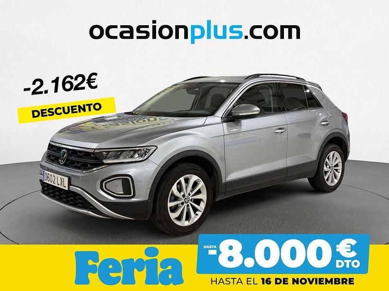 Gris Usado 2022 VW T-Roc Life SUV | 20.050 € (Precio justo) - Imagen 1/4
