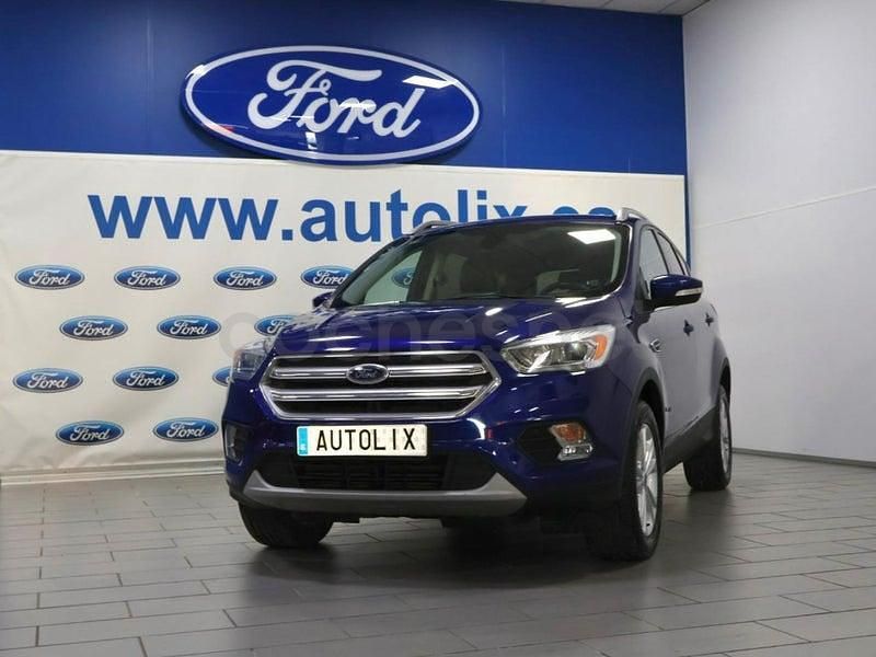 Usado Ford Kuga Titanium 150 CV (110 kW) 2017 Azul SUV