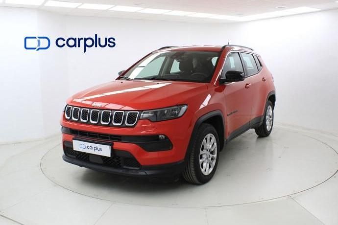 Rojo Usado 2022 Jeep Compass Longitude SUV | 19.490 € (Precio justo) - Imagen 1/4