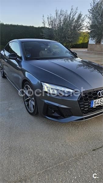 Usado Audi A5 S-Line 163 CV (119 kW) 2021 Gris / plata Coupe