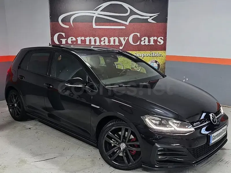 Usado VW Golf VII GTD 184 CV (135 kW) 2018 Negro Berlina