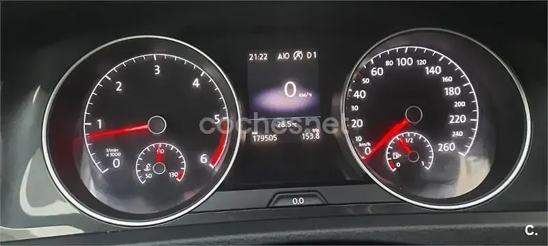 Usado VW Golf VII Advance 150 CV (110 kW) 2019 Blanco Familiar