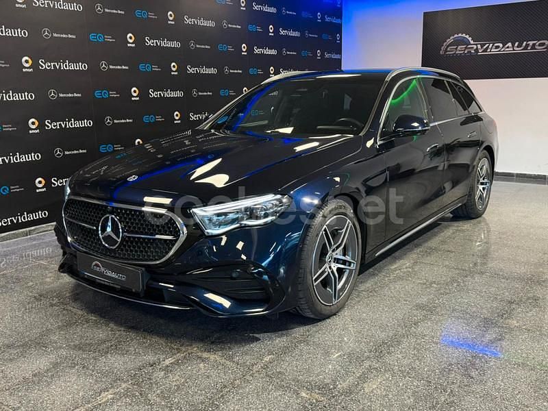 Azul Usado 2024 Mercedes E300 Familiar | 53.499 € (Precio justo) - Imagen 1/4