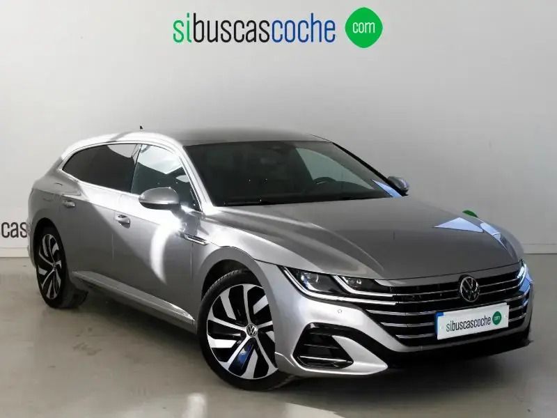 Gris/plata Usado 2021 VW Arteon R-line | 29.990 € (Precio justo) - Imagen 1/4