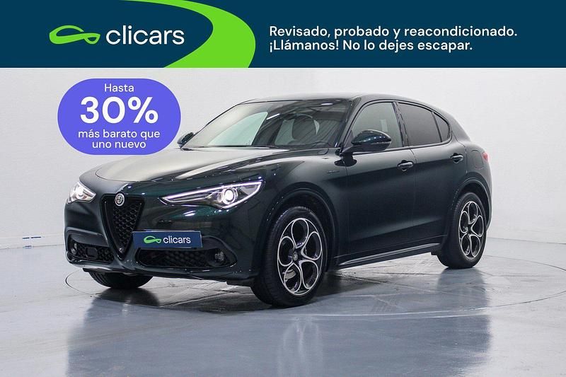 Usado Alfa Romeo Stelvio Veloce 210 CV (154 kW) 2020 Verde SUV