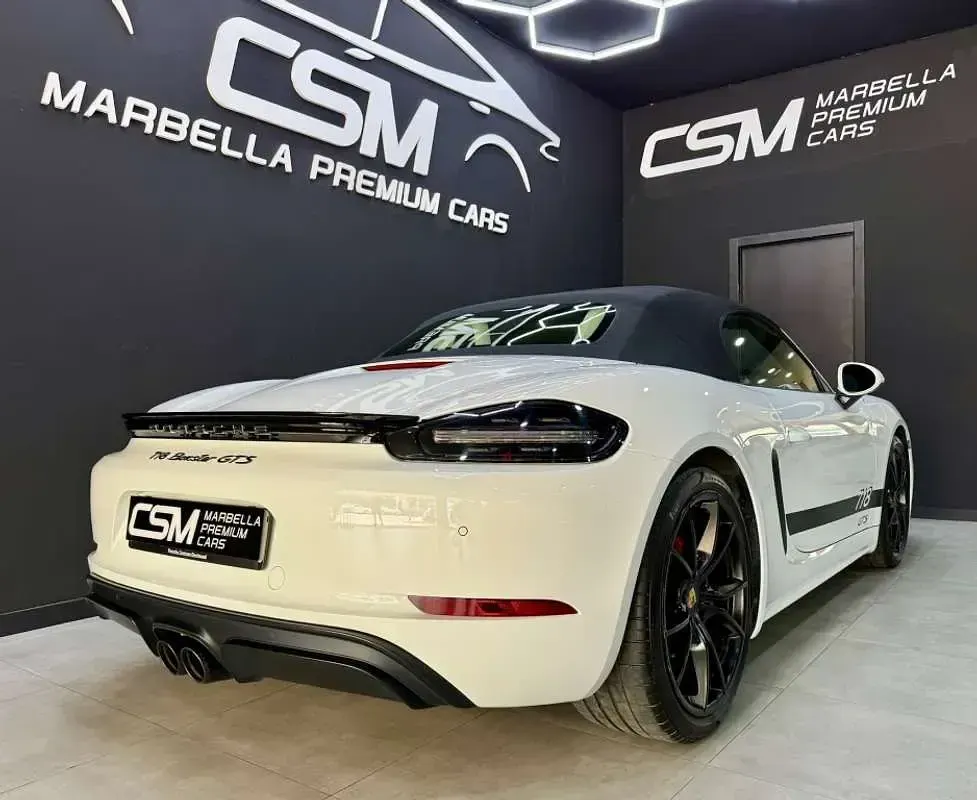 Usado Porsche Boxster GTS 366 CV (269 kW) 2018 Blanco Descapotable