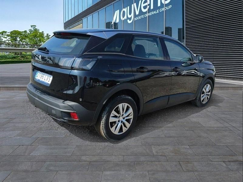Usado Peugeot 3008 Active 130 CV (95 kW) 2021 Negro SUV