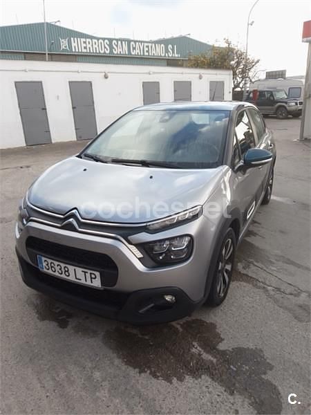 Usado Citroën C3 Feel 83 CV (61 kW) 2021 Gris / plata Utilitario