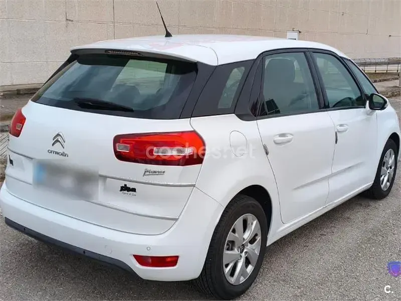 Usado Citroën C4 Picasso Seduction 120 CV (88 kW) 2014 Blanco Monovolumen