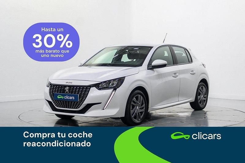 Blanco Usado 2021 Peugeot 208 Active Utilitario | 11.490 € (Precio justo) - Imagen 1/4