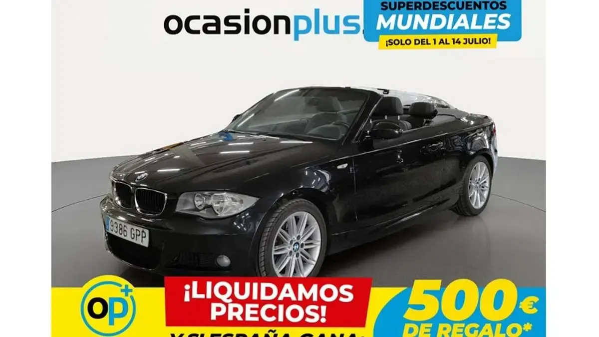 Usado BMW 118 Cabriolet 143 CV (105 kW) 2009 Descapotable