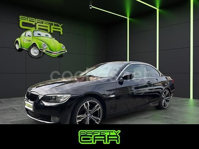 Negro Usado 2009 BMW 320 Cabriolet Comfort Edition Descapotable | 13.500 € (Un poco caro) - Imagen 1/4