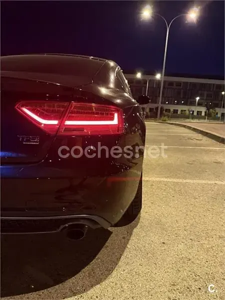 Usado Audi A5 Sportback S-Line 225 CV (165 kW) 2014 Negro Utilitario