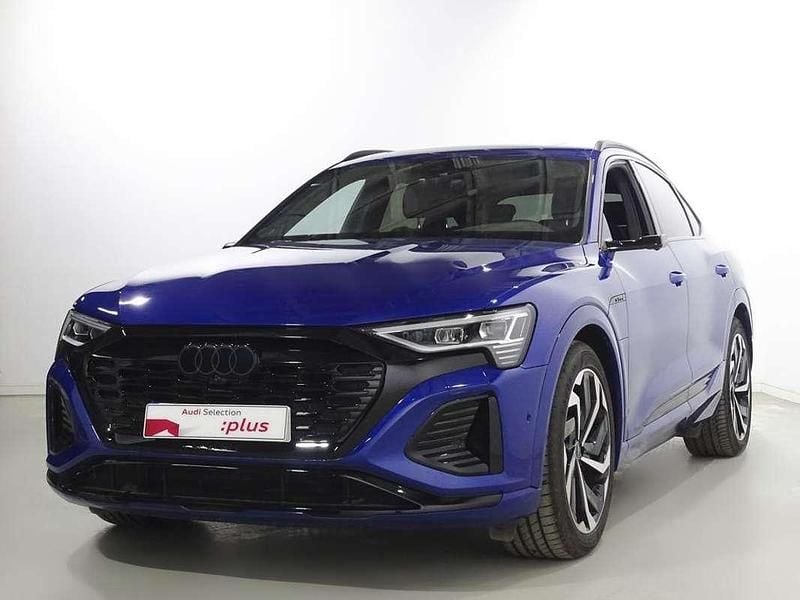 Usado Audi e-tron Sportback S-Line 300 kW (408 CV) 2023 Azul SUV