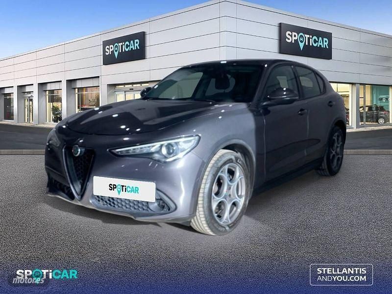 Gris Usado 2020 Alfa Romeo Stelvio Sprint SUV | 25.450 € (Precio justo) - Imagen 1/4