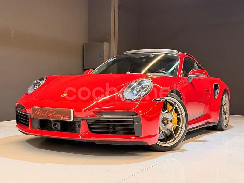 Rojo Usado 2021 Porsche 911 Turbo S Coupe | 219.800 € (Super precio) - Imagen 1/4
