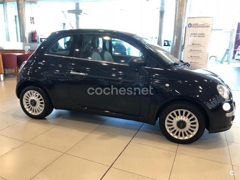 Negro Usado 2008 Fiat 500 Lounge Berlina | 3995 € (Precio justo) - Imagen 1/4