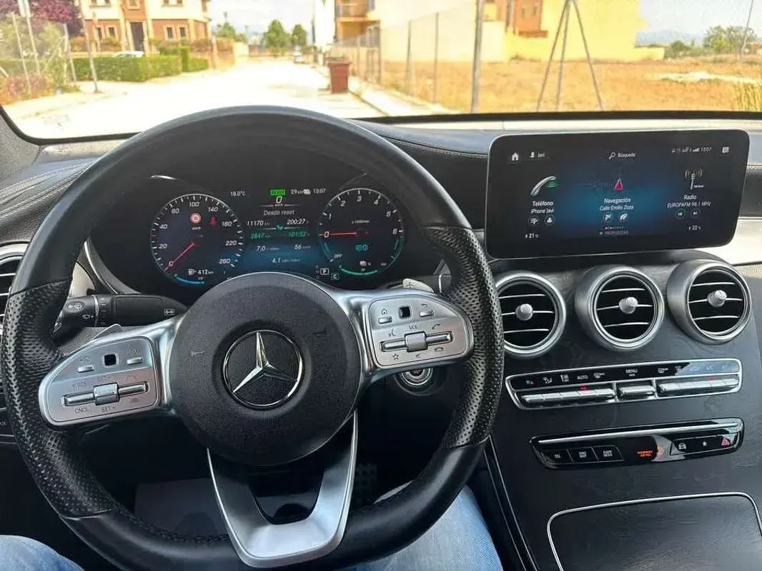Usado Mercedes GLC300de 194 CV (142 kW) 2022 Gris SUV