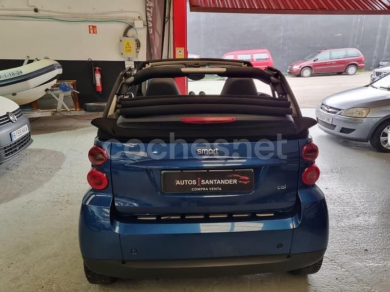 Usado Smart ForTwo Cabrio Passion 41 CV (30 kW) 2007 Azul Descapotable