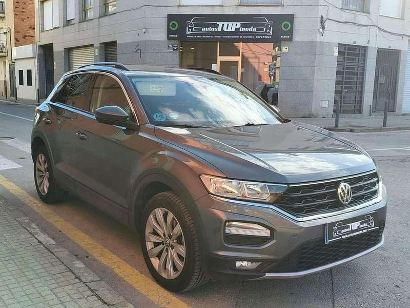 Gris Usado 2020 VW T-Roc Advance SUV | 18.500 € (Precio justo) - Imagen 1/4